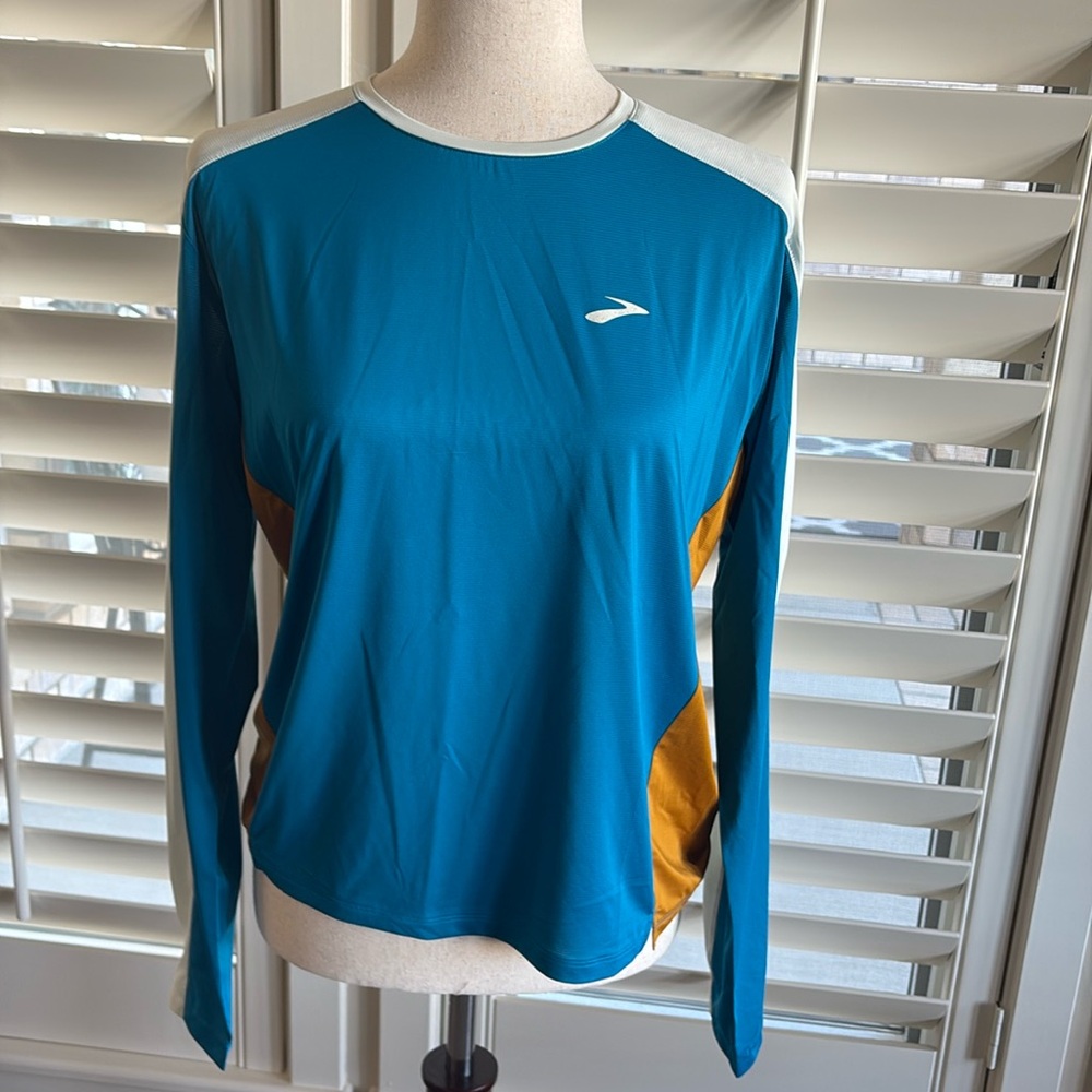 Brooks Sprint Free Long Sleeve Running Shirt, Size Small,
